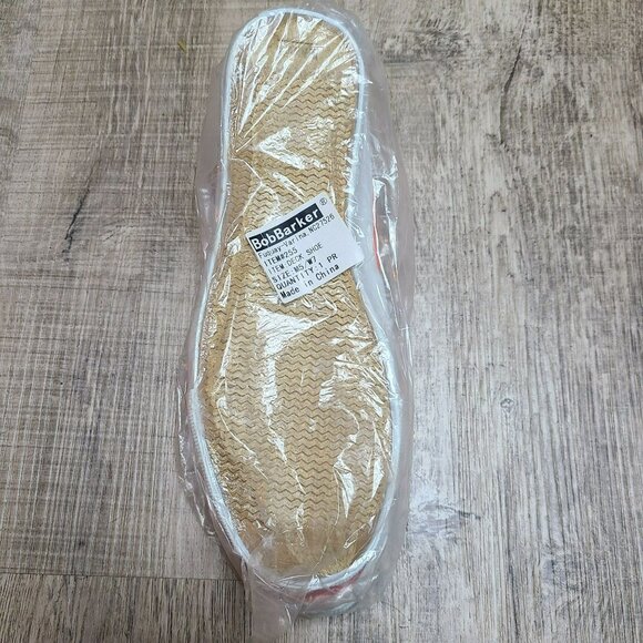 Bob Barker Durable Canvas Deck Step-in Prison Inmate Shoe M5/W7 Orange 255-OR - Picture 2 of 5